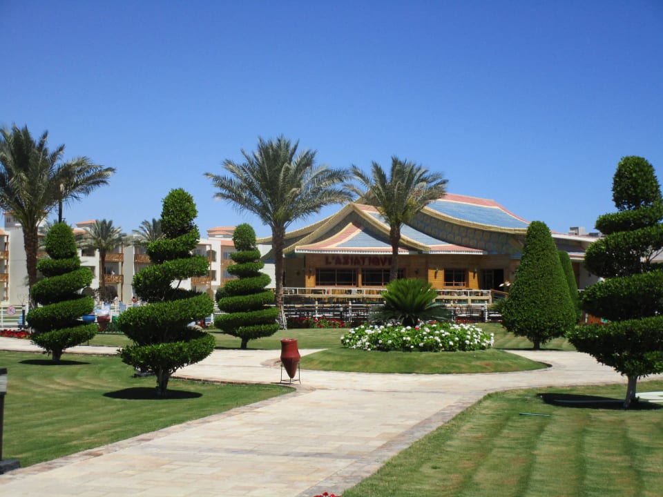 Blich aufs L´Asiatique Pickalbatros Dana Beach Resort - Hurghada