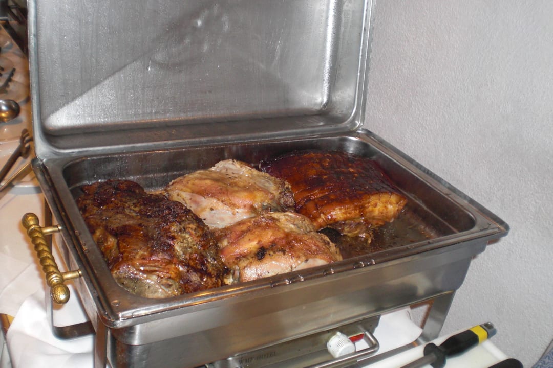Grosse Fleisch Auswahl Hotel Central