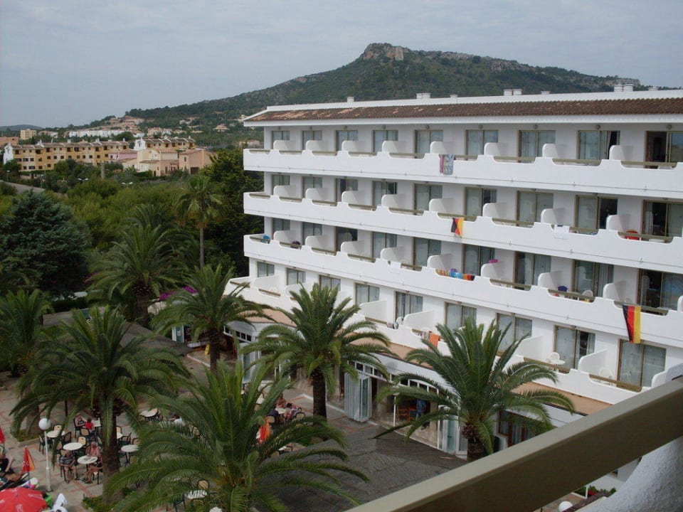 Blick vom Zimmer 4 Etage Millor Sol