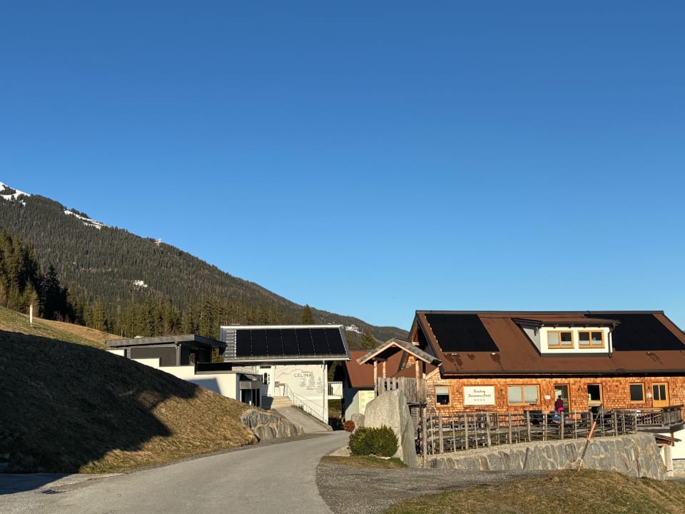 Außenansicht Landhaus Celina - Panoramastall Roßberg