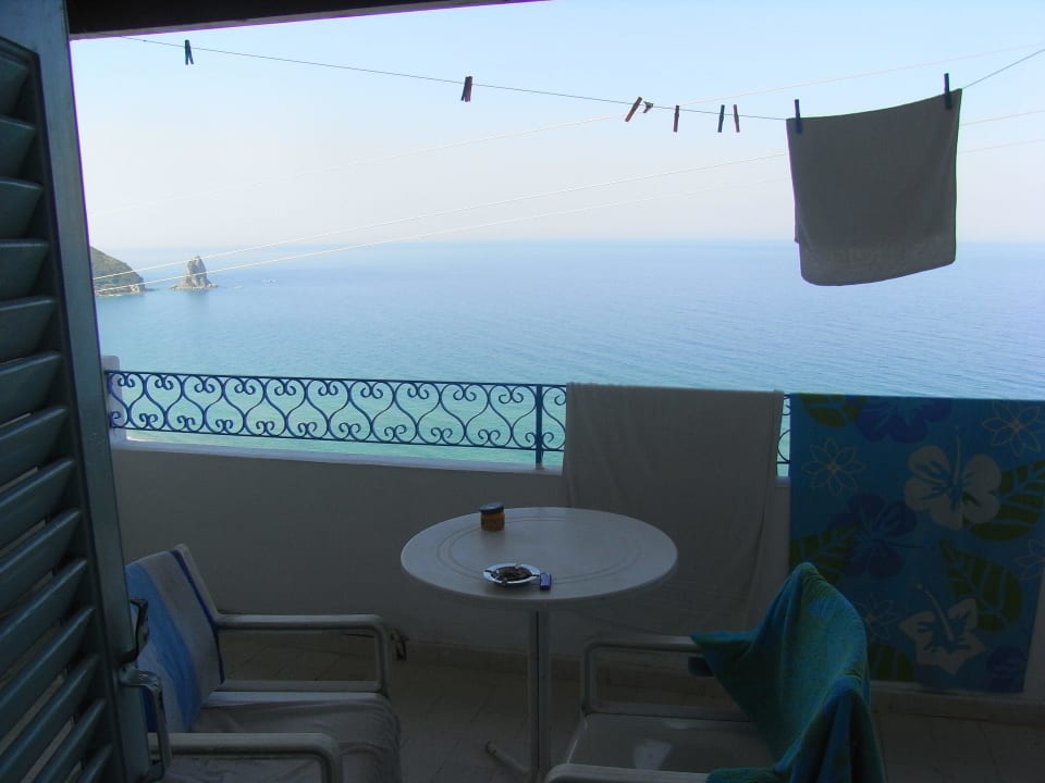 Terrasse mit Meerblick Studios & Appartements Belvedere