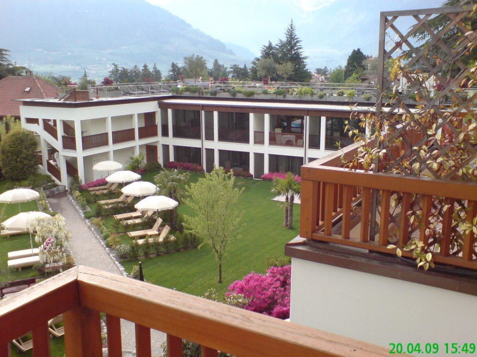 Ausblick aus Junior-Suite Hotel Ansitz Plantiz