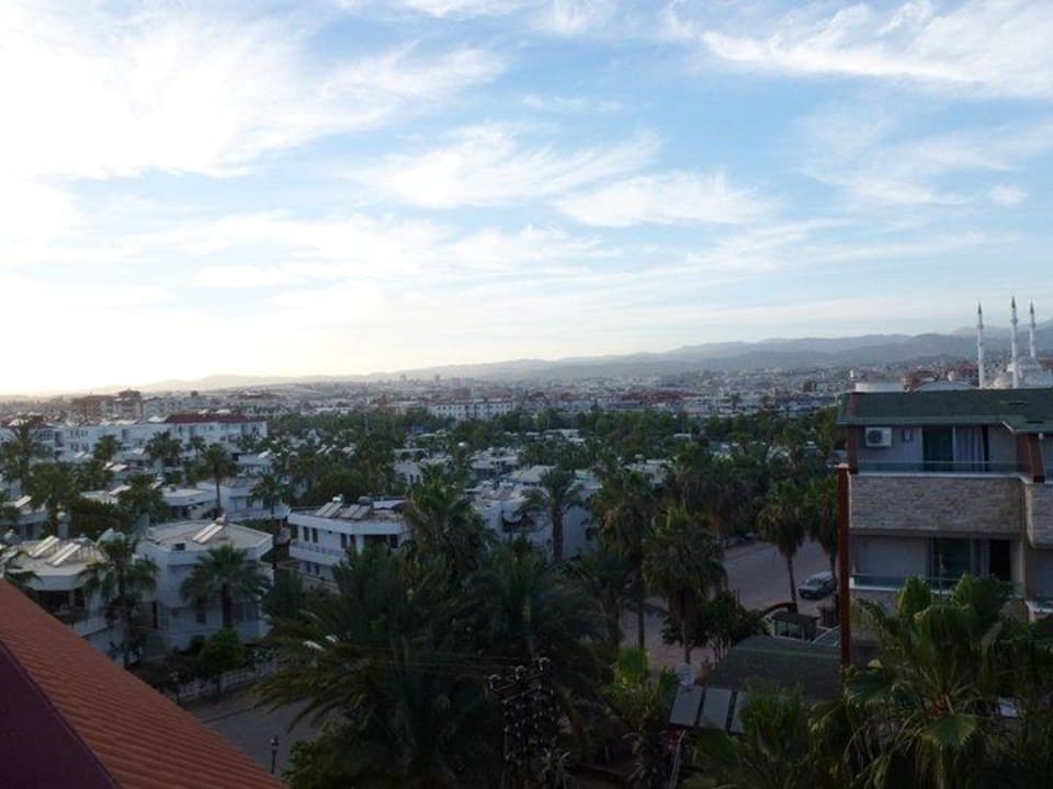 Blick aus unserem Zimmer Palmeras Beach Hotel