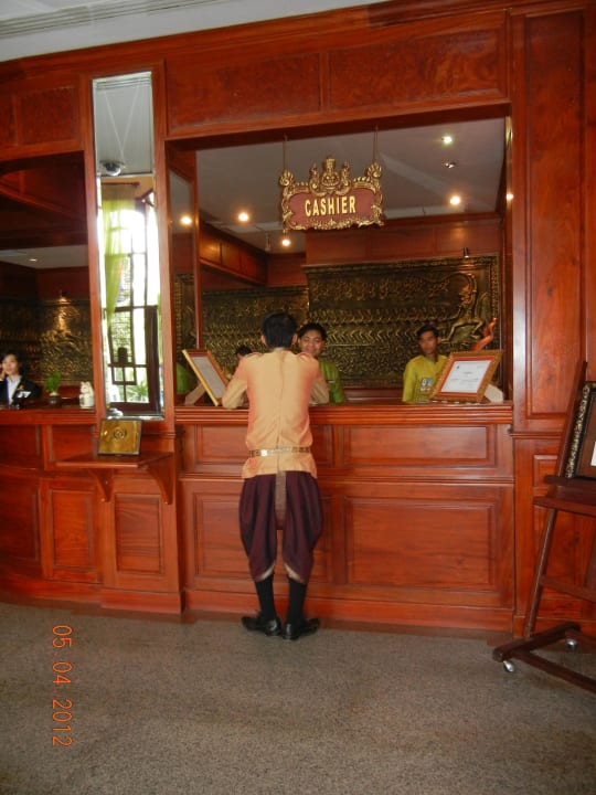 Rezeption Borei Angkor Resort & Spa