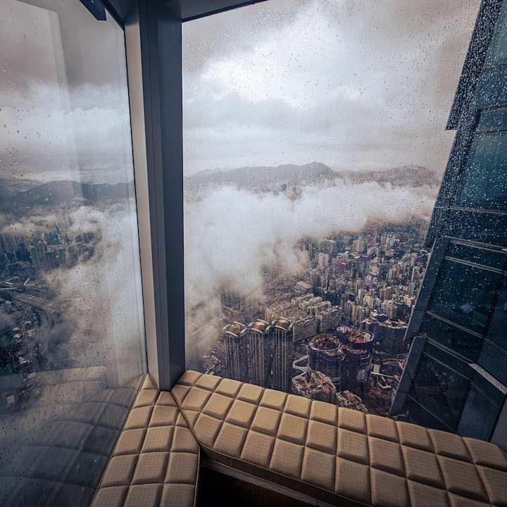 Ausblick Hotel The Ritz-Carlton Hongkong