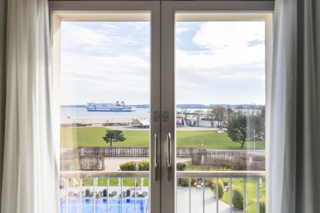 Ausblick A-ROSA Travemünde