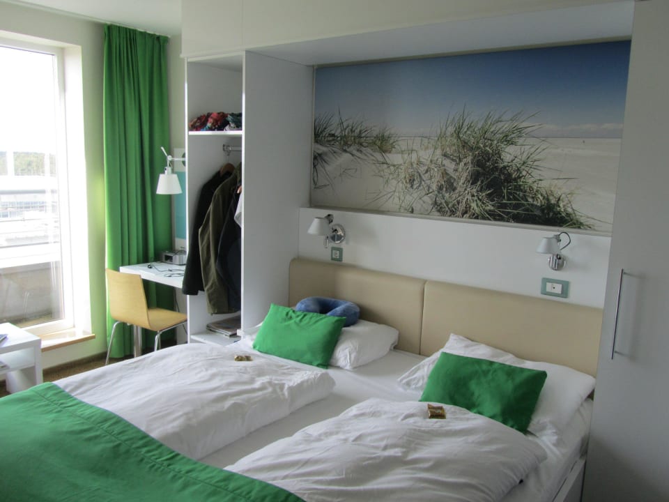 Modernes Doppelzimmer Strandgut Resort