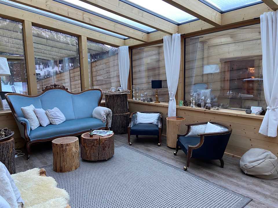 Lobby Chesa Staila Hotel - B&B