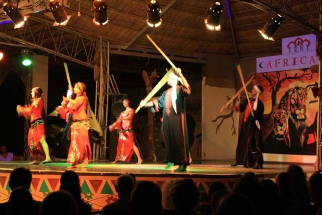 Orientalische Show Pickalbatros Alf Leila Wa Leila Resort - Neverland Hurghada