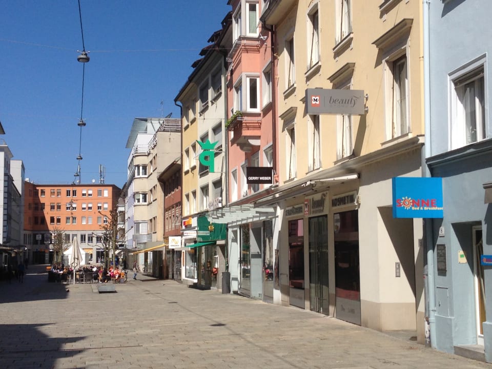 Außenansicht Pension Sonne