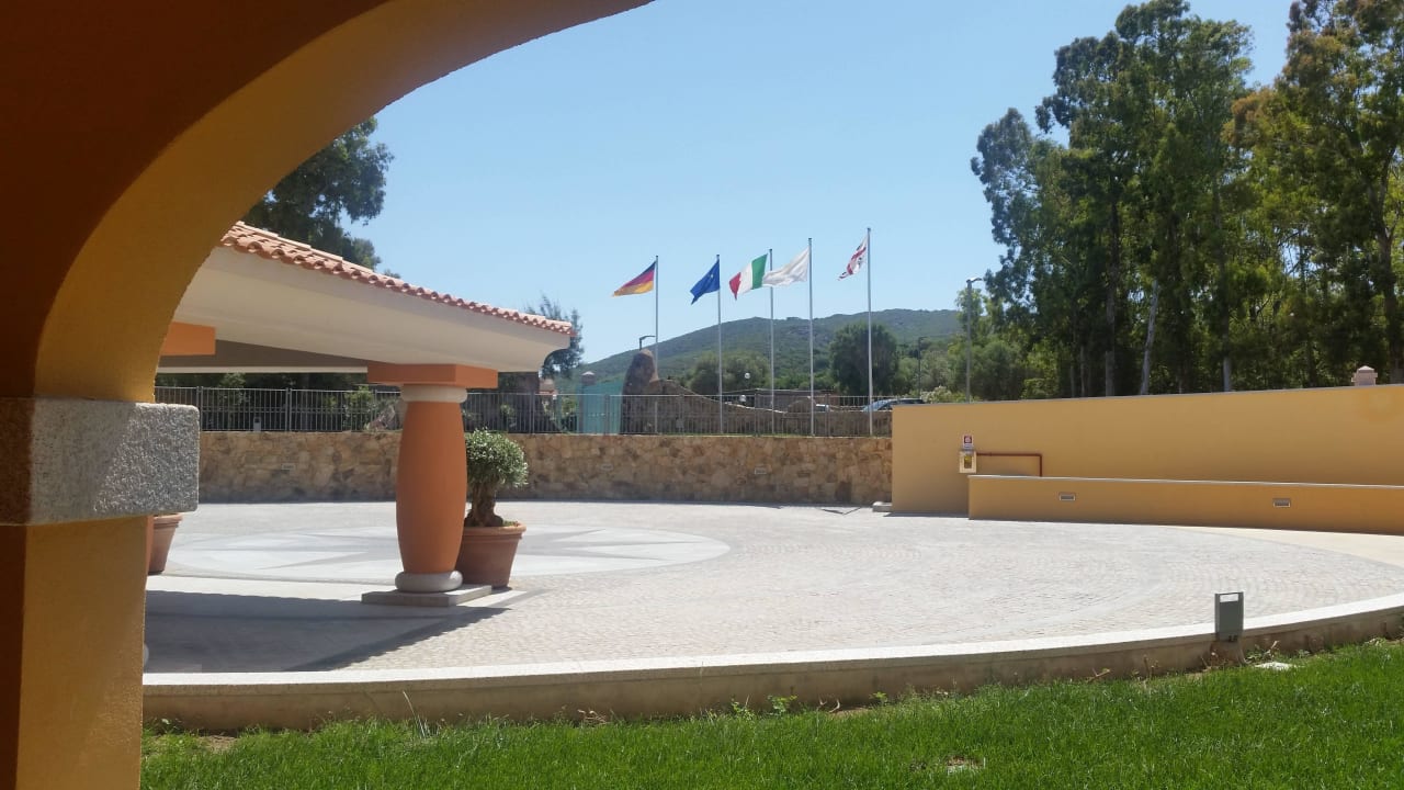 Hotelanfahrt Hotel Marana