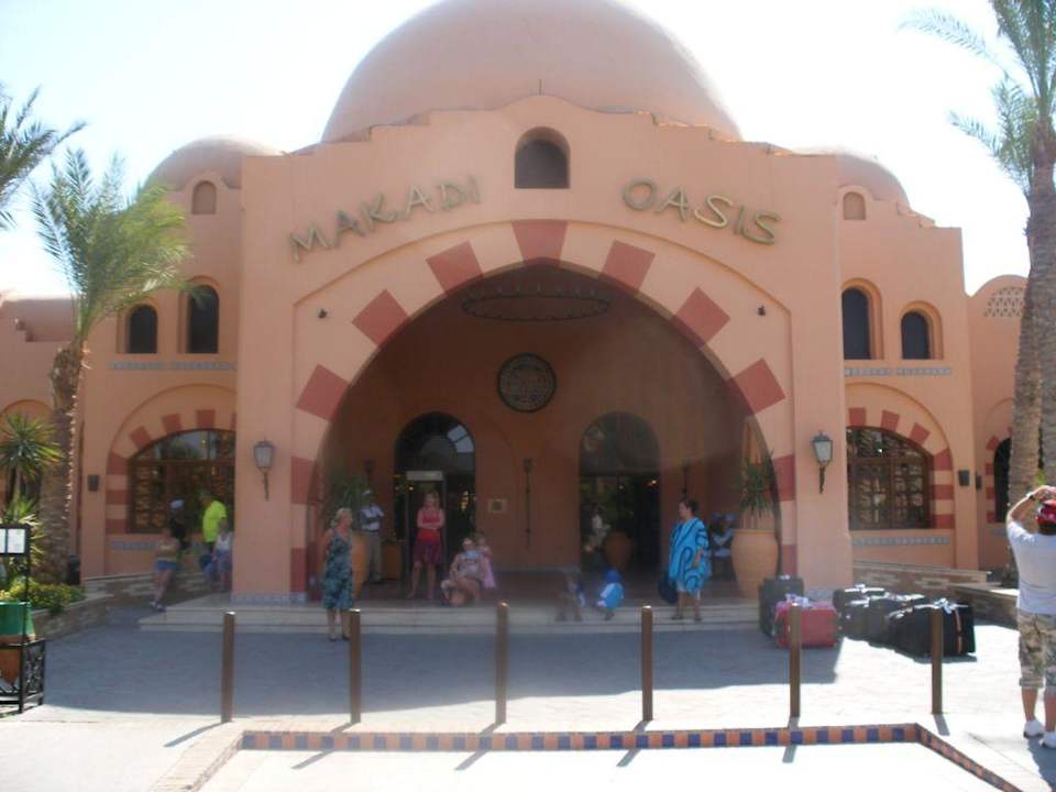 Haupteingang Jaz Makadi Oasis Resort
