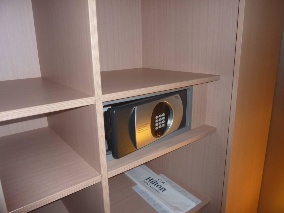 Safe im Schrank Hilton Frankfurt Airport
