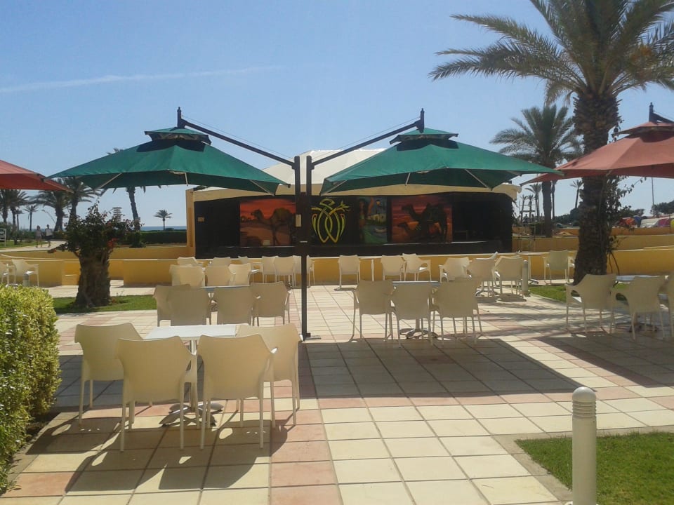 Bühne für Animationen und mehr Nour Palace Resort & Thalasso