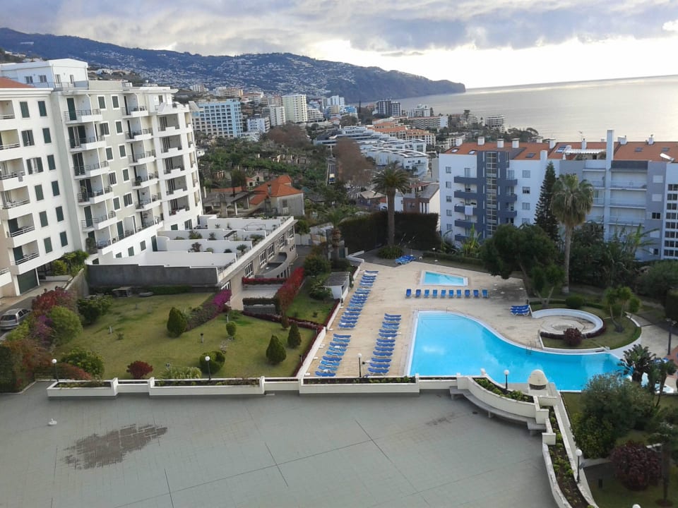 Blick vom Balkon Jardins d'Ajuda Suite Hotel