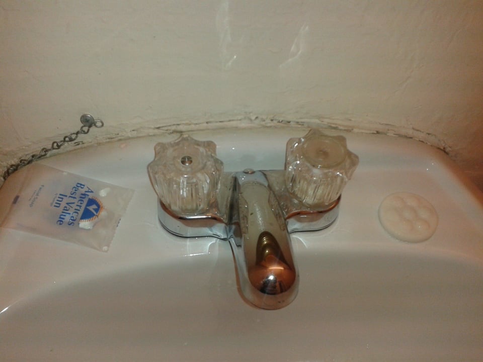 Waschbecken Americas Best Value Inn Oakland / Lake Merritt