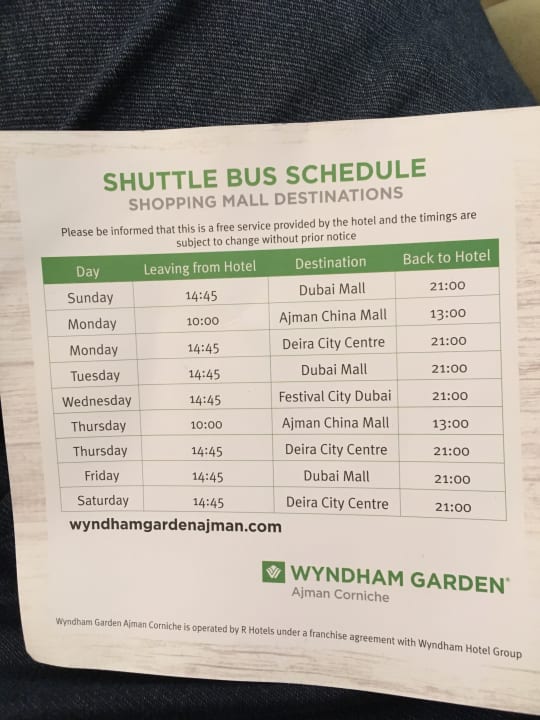 Sonstiges Wyndham Garden Ajman Corniche