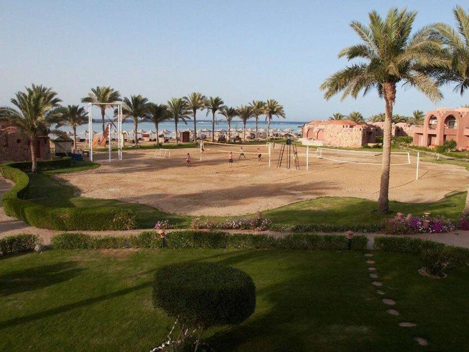 Bilck vom Balkon Swisstouch Oriental Resort Marsa Alam