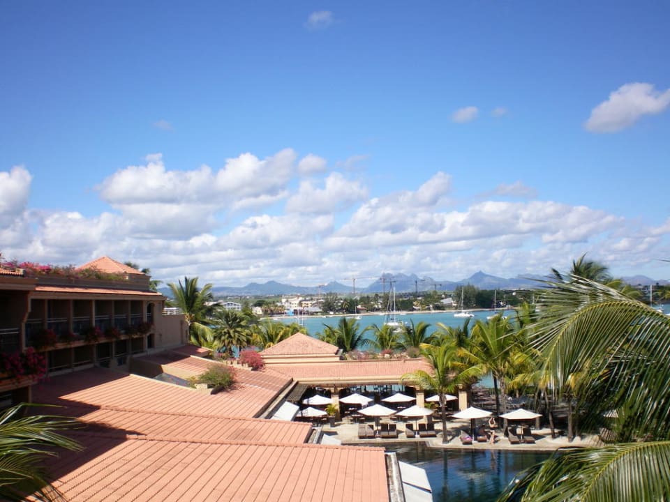 Ausblick vom Balkon Mauricia Beachcomber Resort & Spa