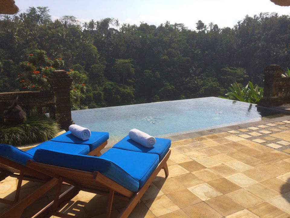 Pool in der Villa Puri Wulandari A Boutique resort & Spa