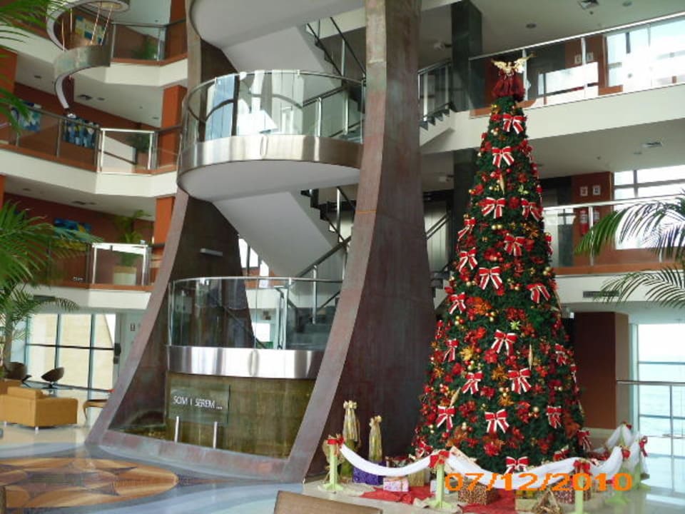 Lobby Weihnachten 2010 Serhs Natal Grand Hotel