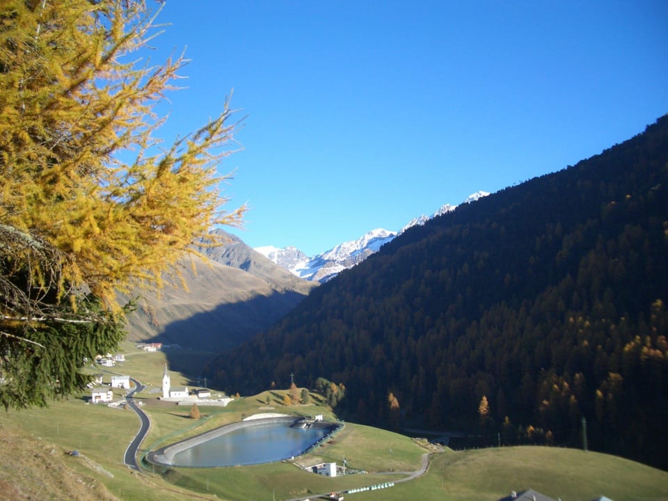 Blick zum Talschluss Beim Gruber - Urlaub auf dem Bauernhof