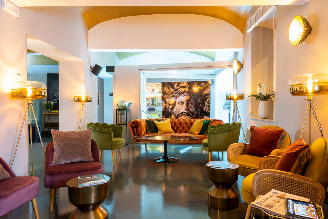 Lobby Leonardo Boutique Hotel Rome Termini
