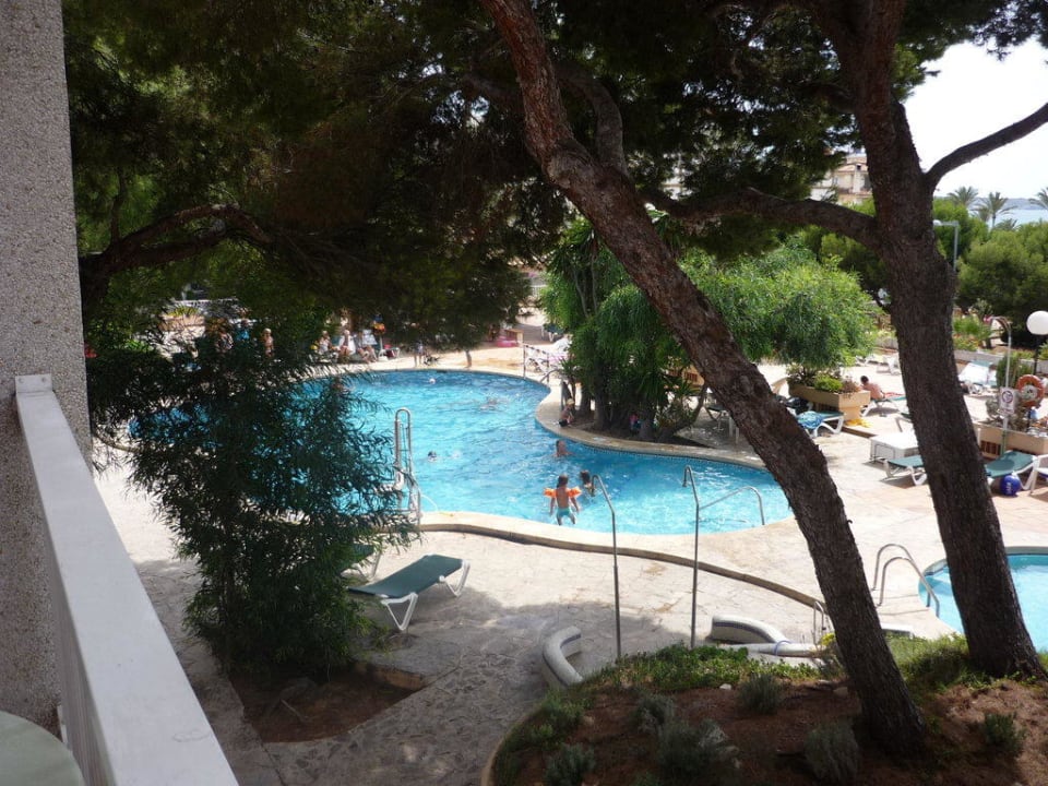 Ausblick vom Balkon Aparthotel Houm Plaza Son Rigo