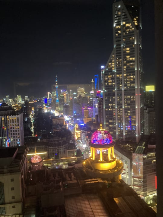 Ausblick Radisson Blu Hotel Shanghai New World
