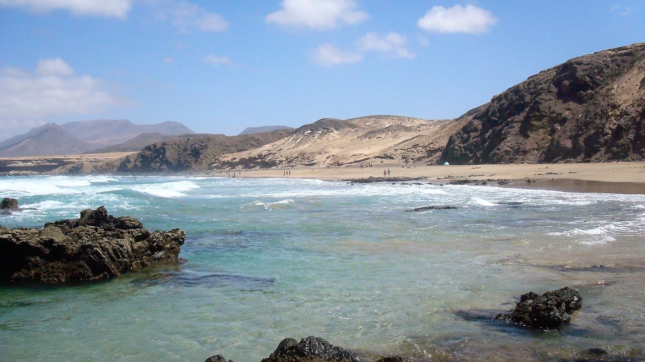 Strand Bakour Fuerteventura La Pared