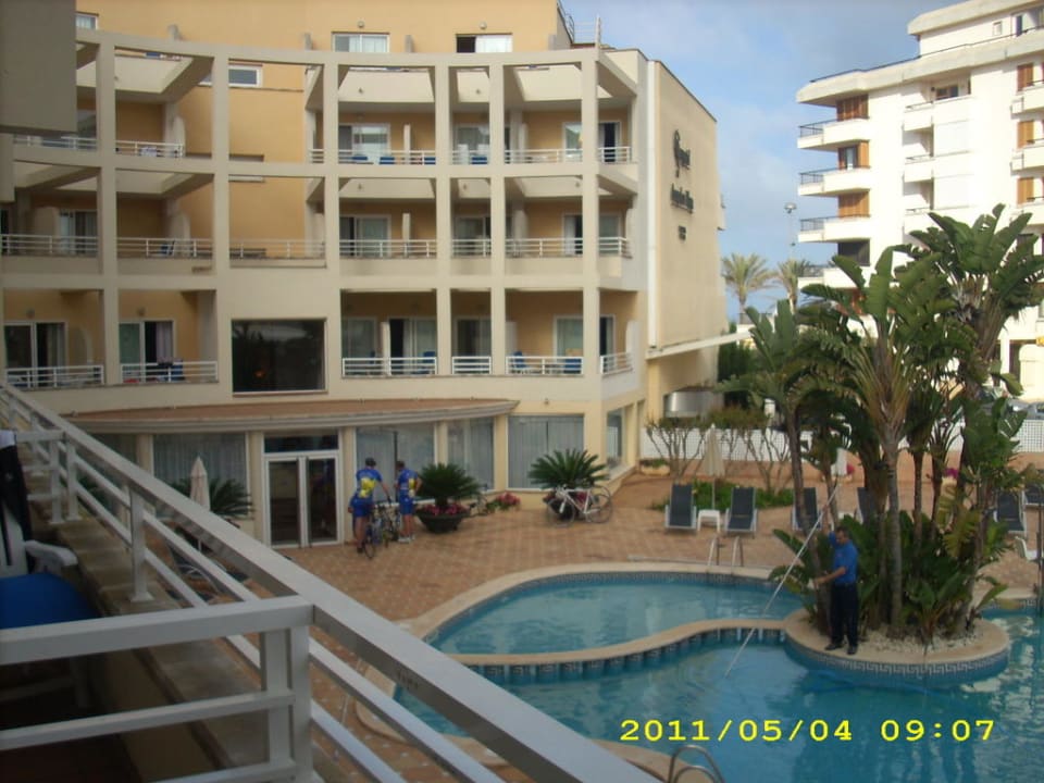 Ausblick Zimmer 150 Grupotel Acapulco Playa - Adults Only