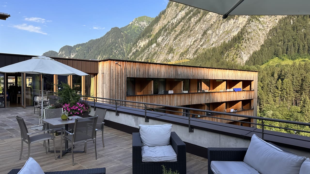 Ausblick Alpenhotel Zimba