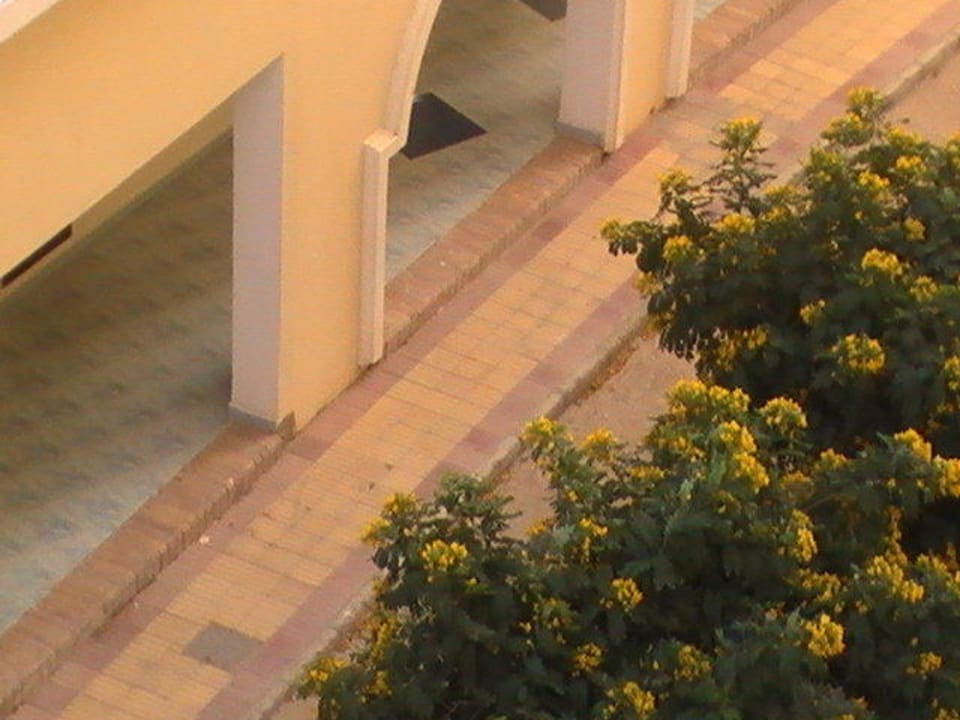 Blick vom Balkon nach unten Siva Golden Bay Makadi