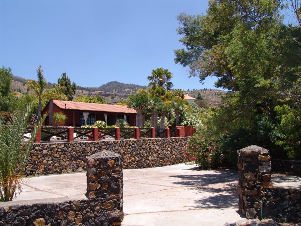 Renovierter Eingang Bungalows La Caldereta