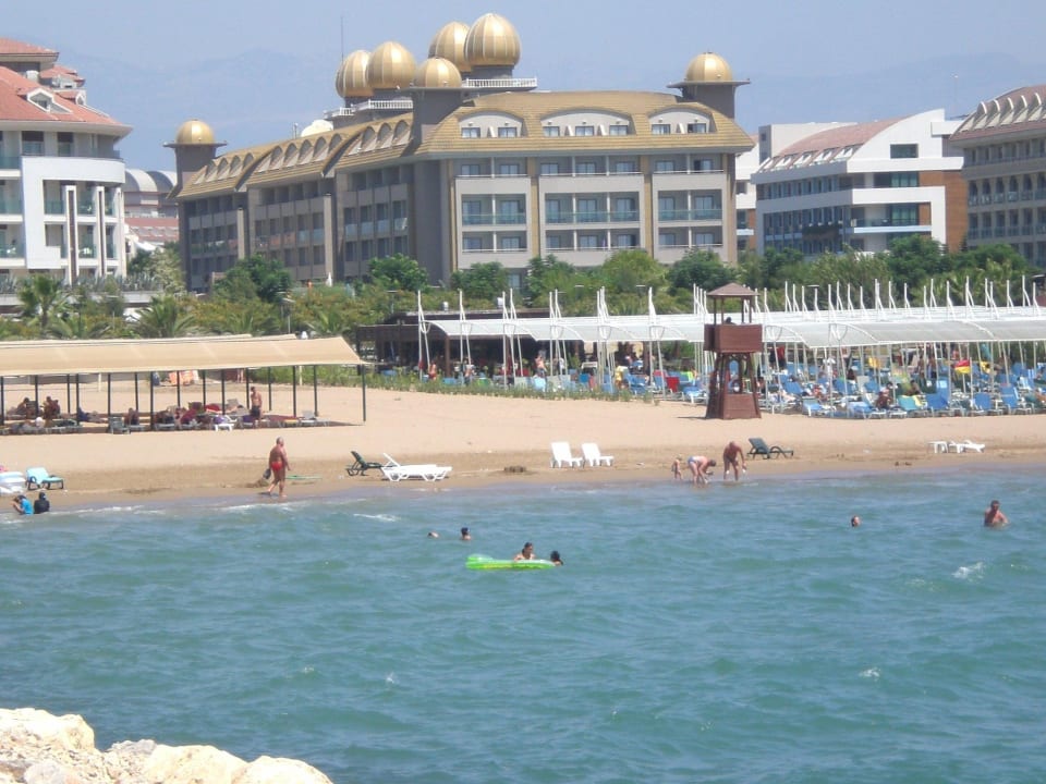 Strand vorm hotel Aydinbey Kings Palace & Spa