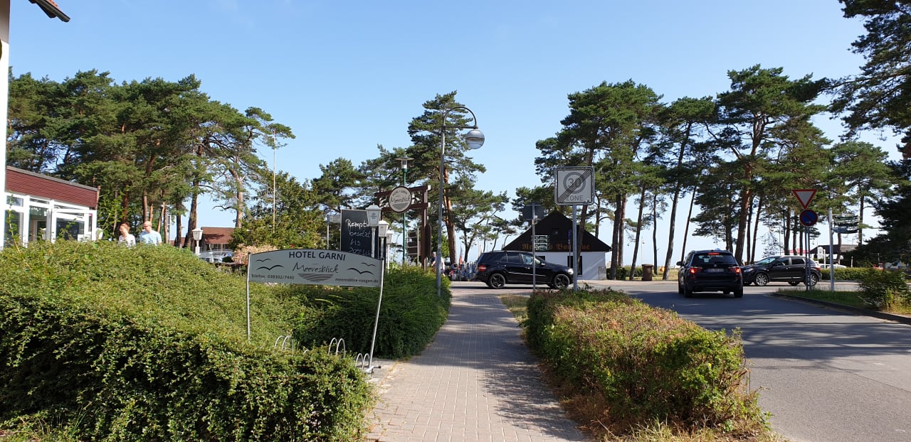 Gartenanlage Hotel Meeresblick