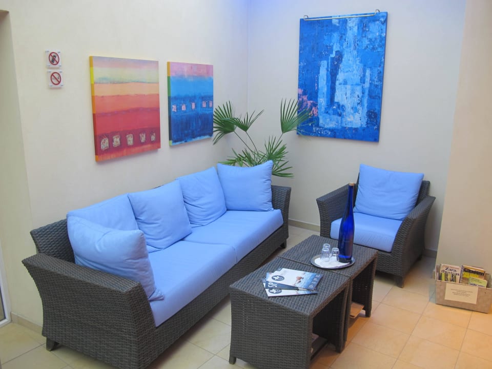 Lobby Wellnessbereich Strandhotel Georgshöhe