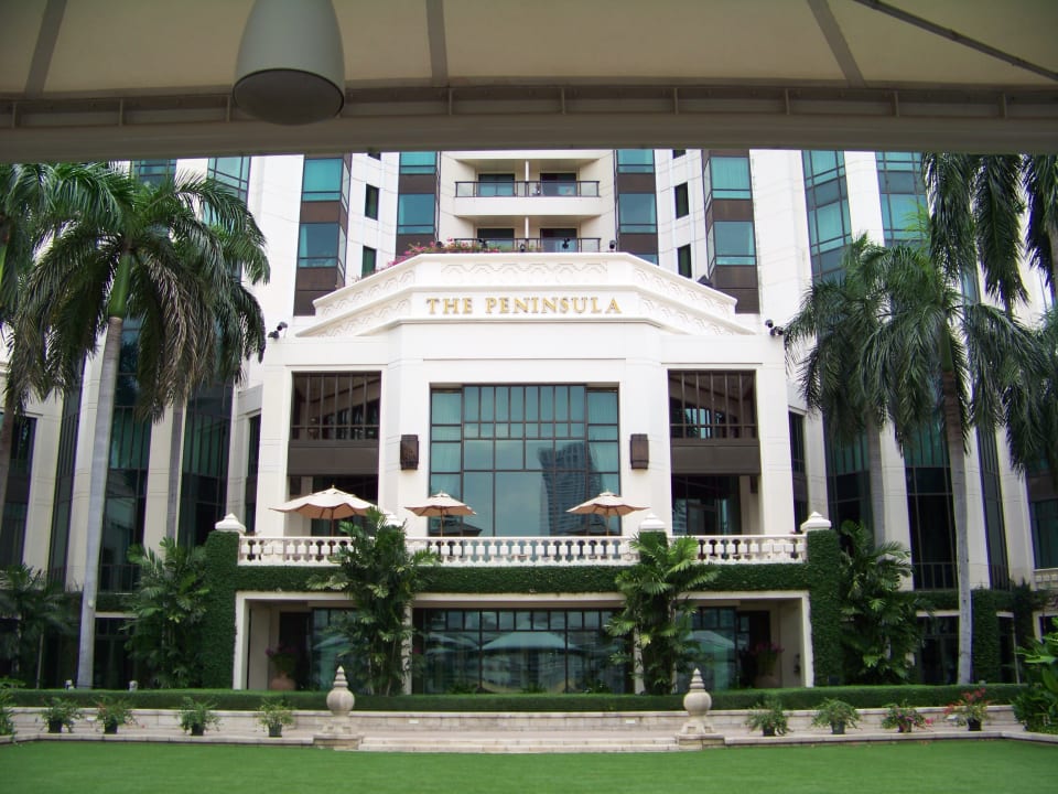 Gartenanlage Hotel The Peninsula Bangkok
