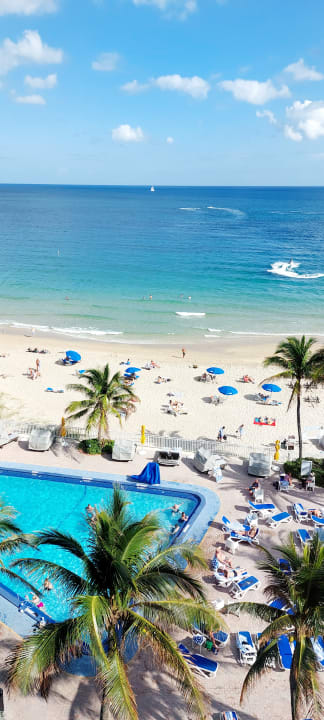 Ausblick Hotel Ocean Sky Beach Resort