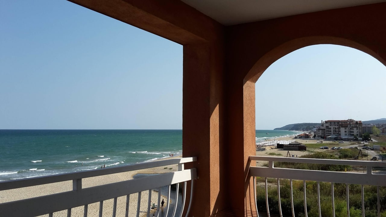 Ausblick aus dem Zimmer Sol Luna Bay