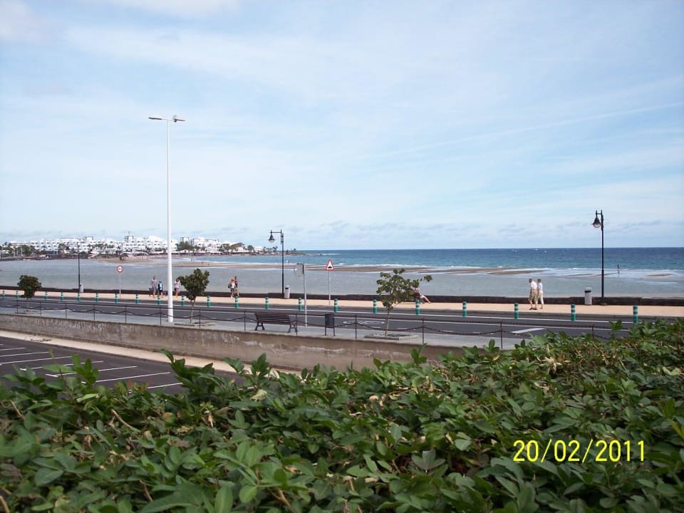 Blick vom Zimmer Hotel Riu Paraiso Lanzarote