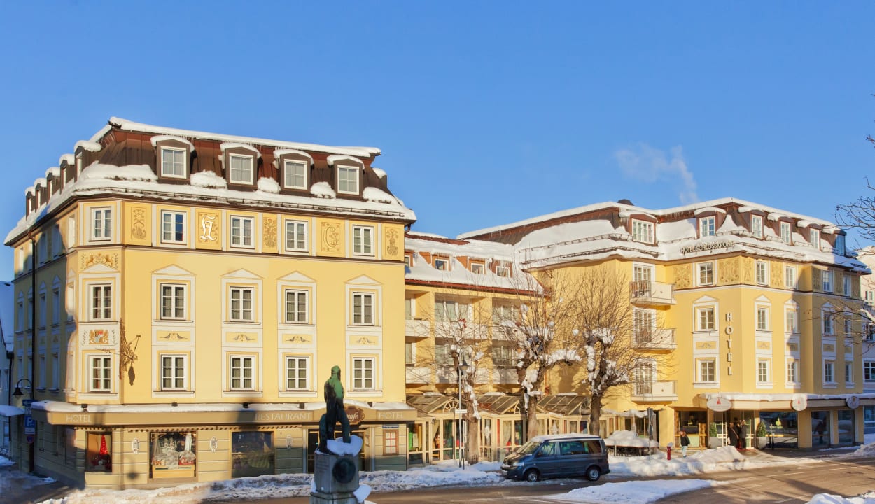 Hotel Schlosskrone im Winterkleid Hotel Schlosskrone