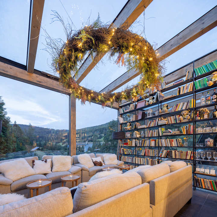 Lobby Pytloun Wellness Hotel Harrachov