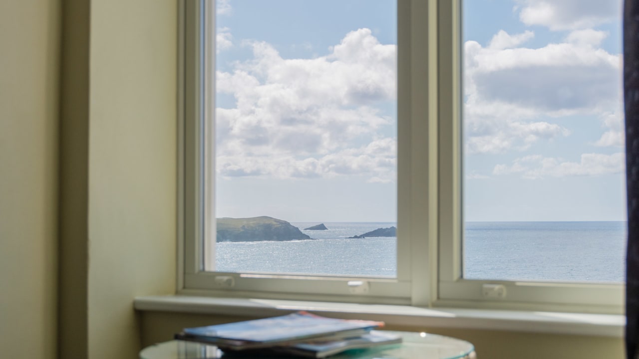 Ausblick The Headland Hotel