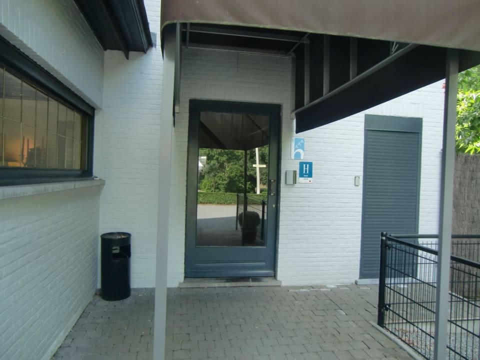 Hoteleingang Charmehotel Klokkenhof