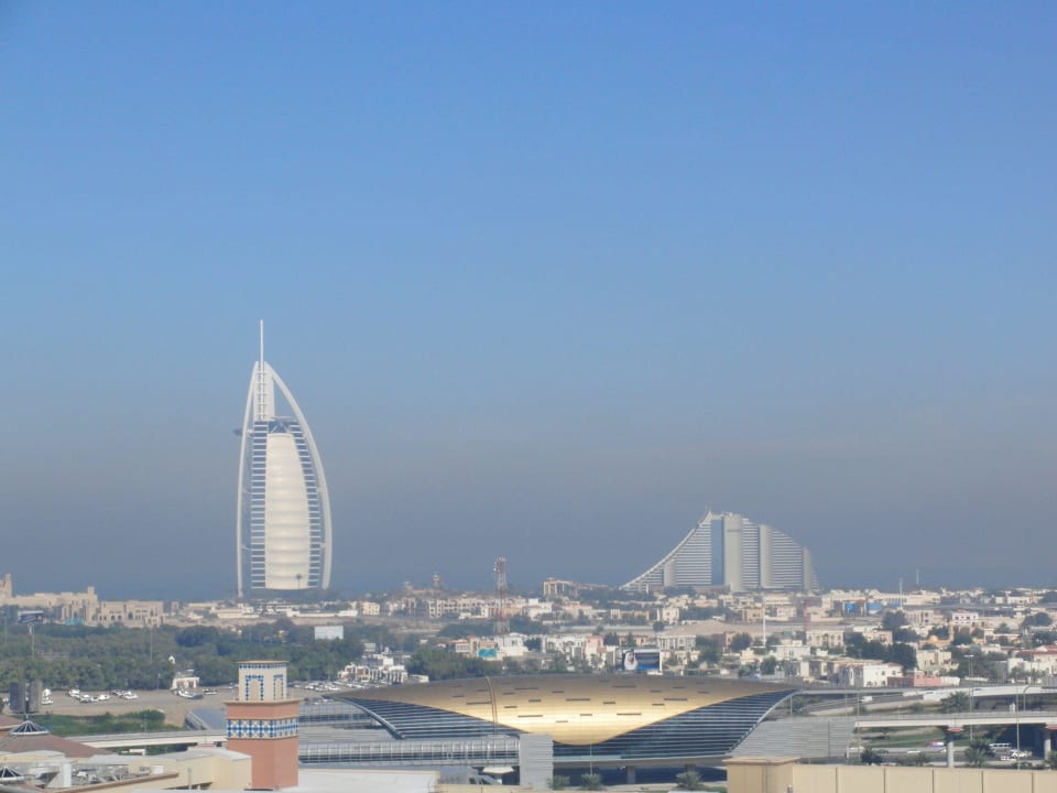 Blick vom Dach Citymax Hotel Al Barsha