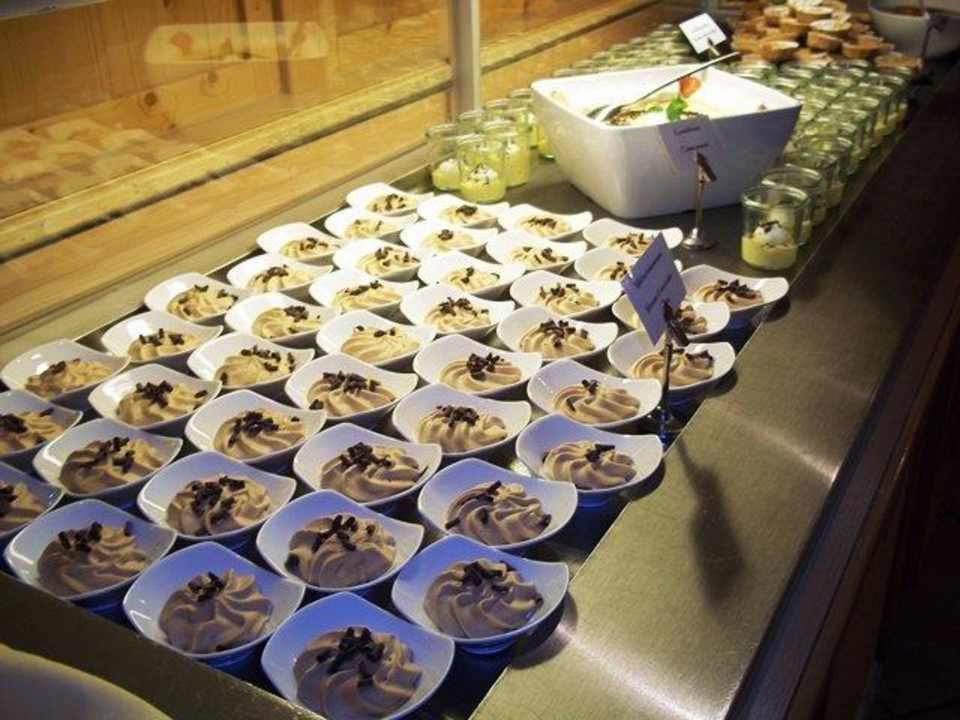 Nachspeisenbüffet Alphotel Tyrol