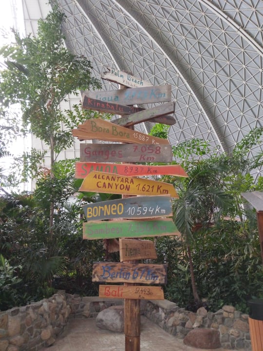 Gartenanlage Tropical Islands Resort