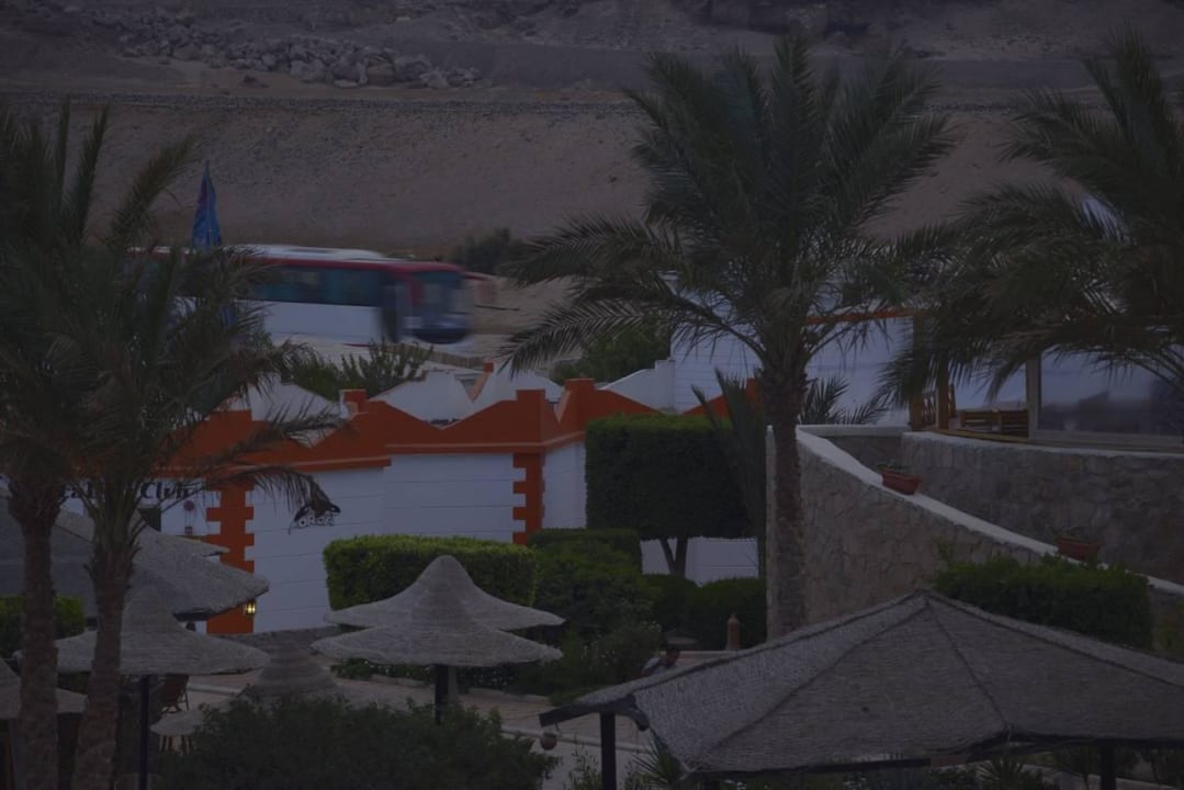 Direkt an der Strasse Hotel Coral Garden