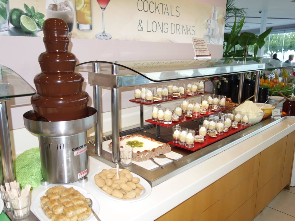 Köstliches Nachspeisenbuffet Hotel Corissia Princess
